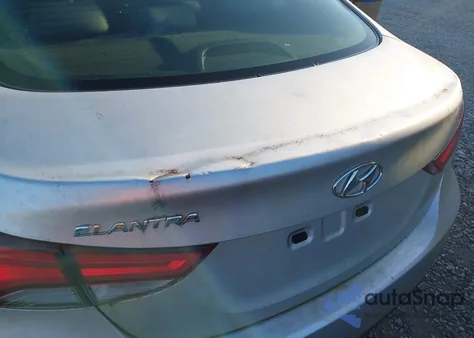 2014 Hyundai Elantra Sport from USA, damaged, VIN KMHDH4AHXEU040183